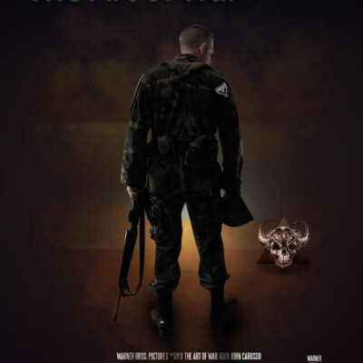 cartaz the art of war design gráfico Website Portfólio de José Moreira